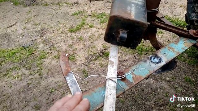 Мини борона для мотоблока