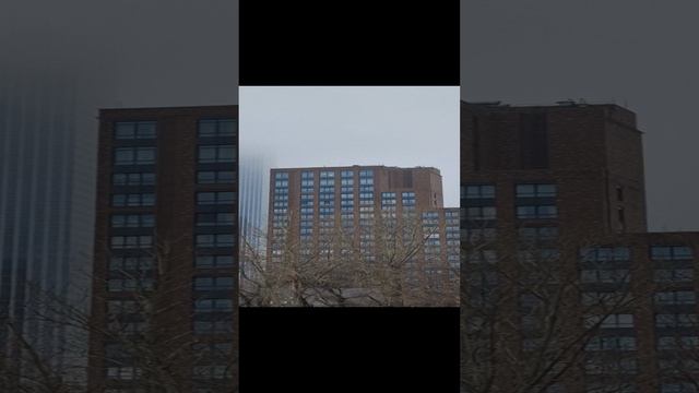 Москва-сити в тумане.