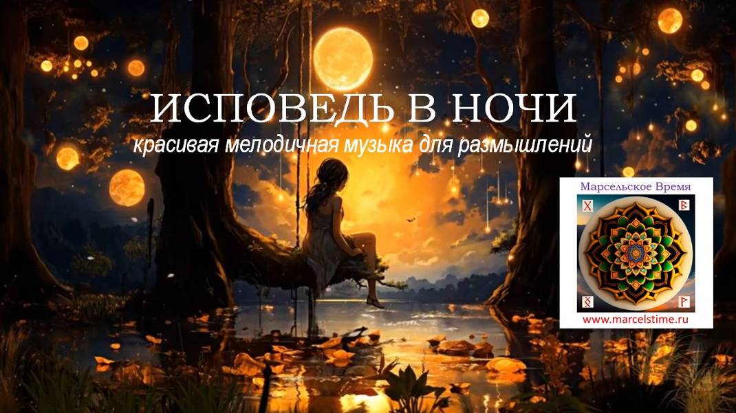 ИСПОВЕДЬ В НОЧИ. Красивая музыка для размышлений и обретения мира в душе