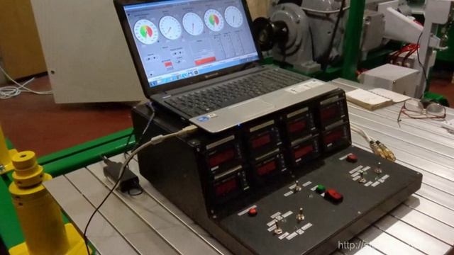 Обзор стенда обкатки ДВС с жидкостным реостатом.