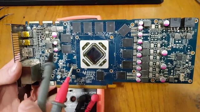 HD7950 Sapphire - Интересный ремонn