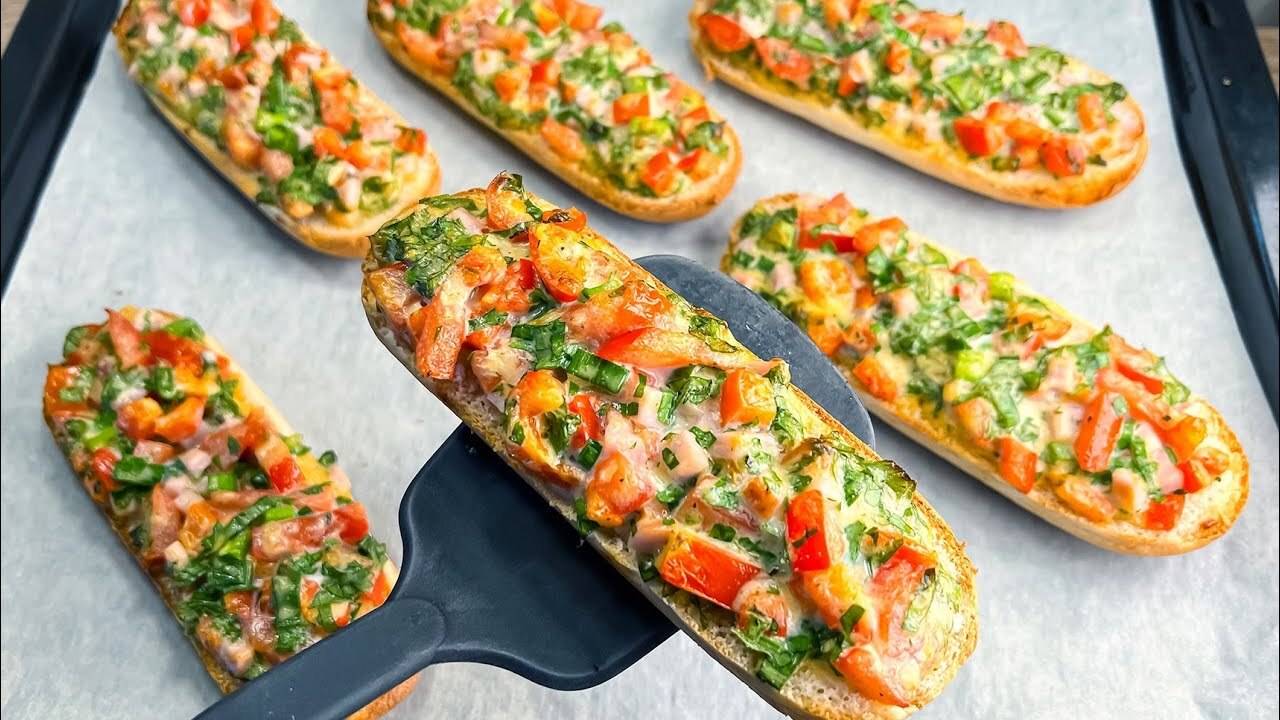 Они такие вкусные, что я готовлю их три раза в неделю. Горячие бутерброды в духовке
