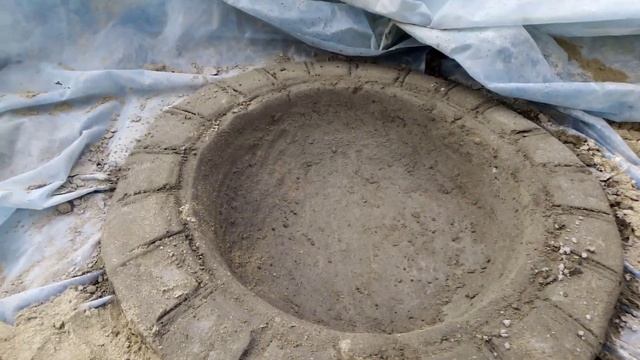 Как сделать искусственный камень валун из осколков бетона