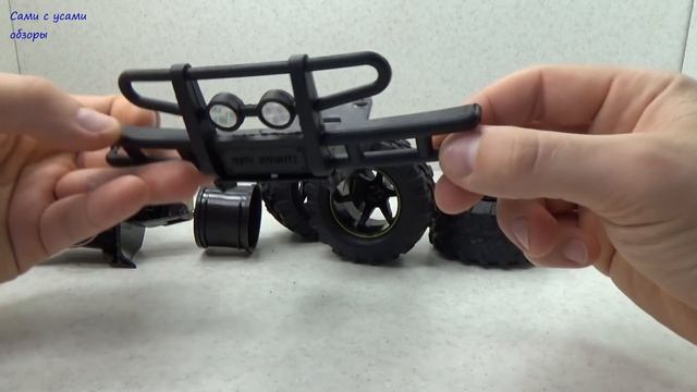 Крутой бигфут в стиле Hot Wheels 1/12. Машинки с барахолки