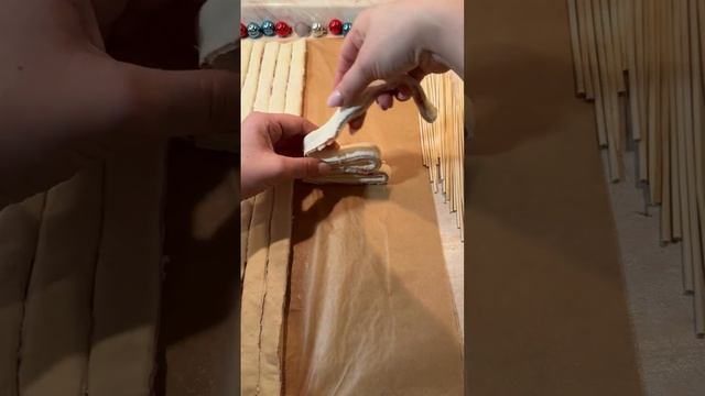 Закуска на новогодний стол в виде елочек 🎄