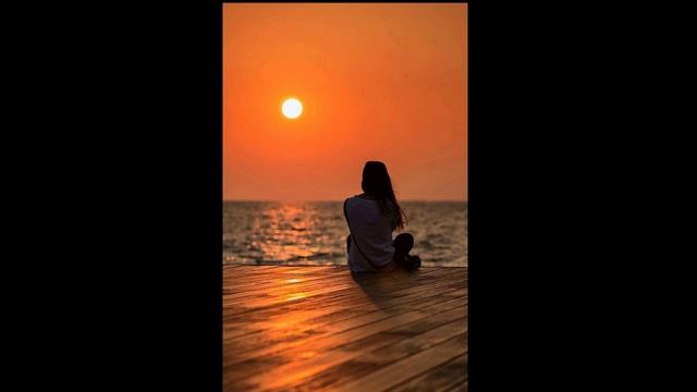 The tired sun
