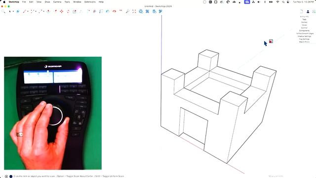 3Dconnexion Mouse in SketchUp