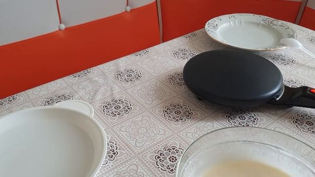 Пробная выпечка блинов на электроблиннице