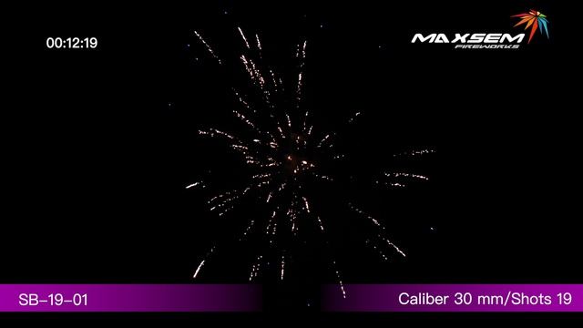 SB-19-01, Maxsem Fireworks, HAPPY