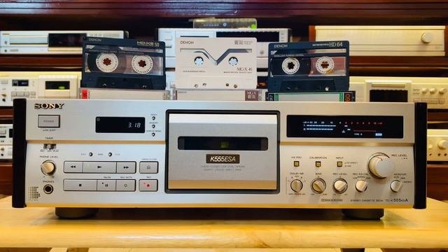 Cassette Deck Sony TC-K555ESA