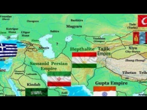 Давлати Ҳайтолиёни Тоҷик.دولت هيتاليان تاجيک  .Hepthalite Tajik Empire. Эфталити.