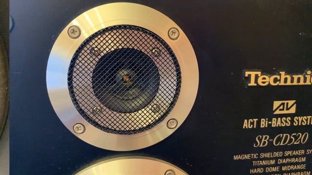 Technics AV ACT Gi-Bass System SB-CD520