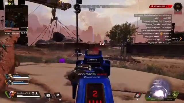 Win in Apex legends,Warface breakout challenge.