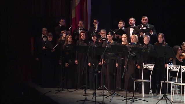 Пример многокамерной съёмки. Фрагмент концерта симфонического оркестра.