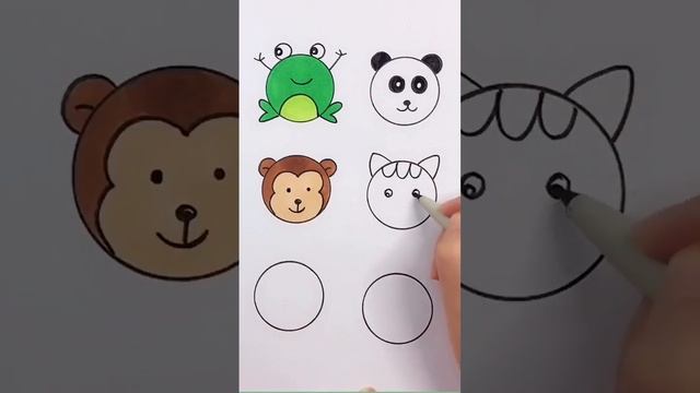 Рисуем животных. Подпишись !