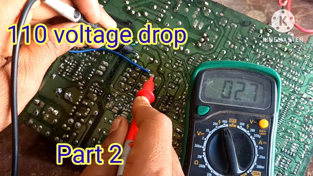 110- volt drop 🤔Eht section ok👍, टीवी  मे 110-वोल्टेज कम बन रहे हैं 📺😭 #110voltagedrop, part 2