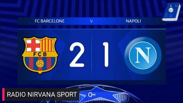 BARCELONE VS NAPOLI