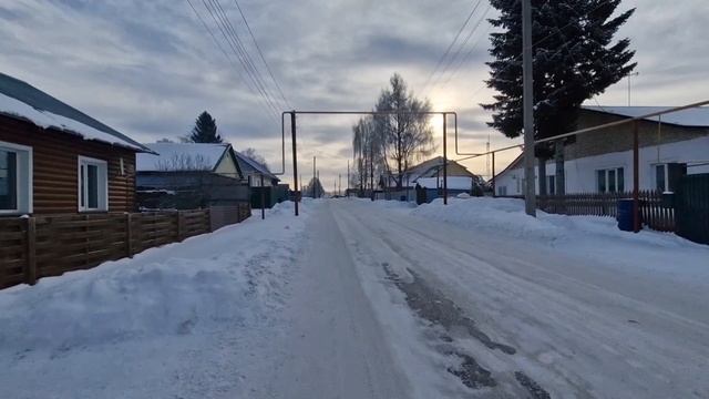 'По улицам посёлка Пушной, Черепановского района, Новосибирской области!'. Репортаж-прогулка.