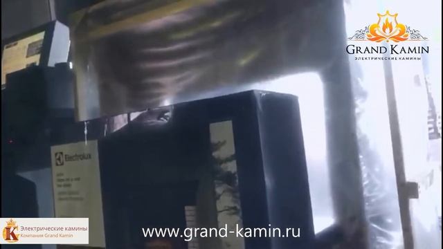 МУРМАНСК / Отправка камина компанией Гранд Камин / ТК ПЭК / ROME 30 с очагом EFP 3020 LS