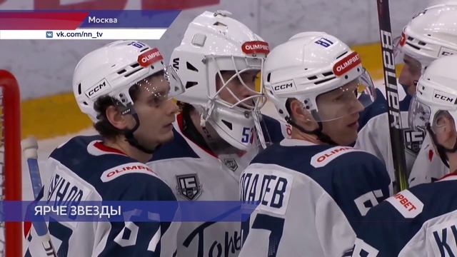 Хоккеисты команды «Торпедо-Горький» сыграли против московской «Звезды»