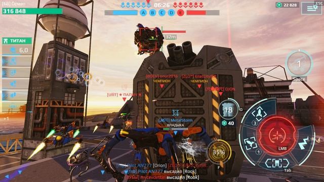War Robots Выбил робота DUX, учусь играть
