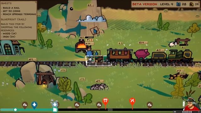 Trackline Express - (Train Builder & Strategy Game)