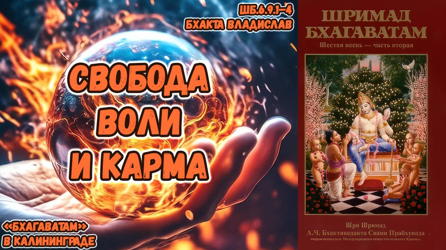 Свобода воли и карма. Бхакта Владислав. ШБ.6.9.1–4