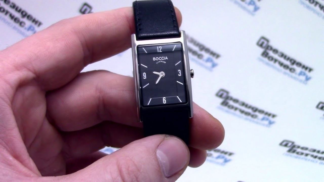 Часы Boccia 3212-05 - видео обзор от PresidentWatches.Ru