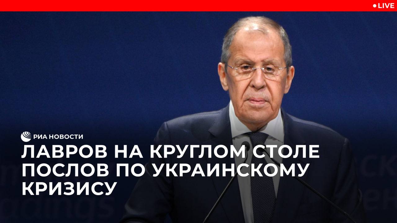 Лавров на круглом столе послов по украинскому кризису