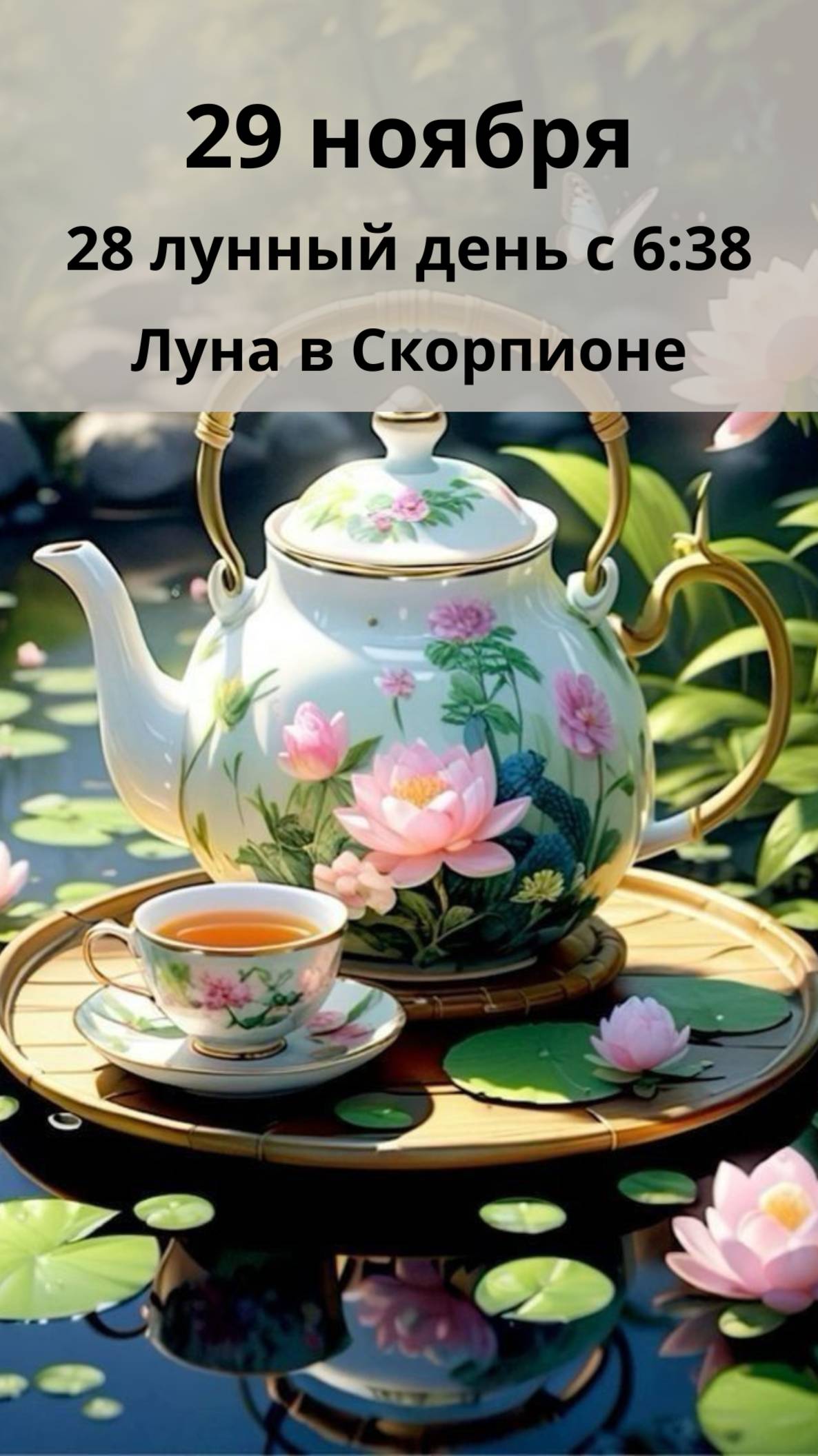 29 НОЯБРЯ ЛУННЫЙ КАЛЕНДАРЬ И АСТРОЛОГИЧЕСКИЙ ПРОГНОЗ НА ПЯТНИЦУ