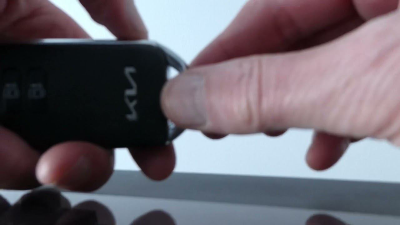 How to open the Kia EV6 door when you have a flat 12 Volt Battery