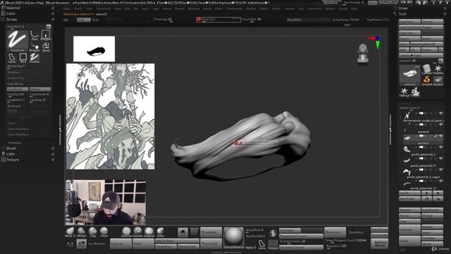 42 Chest, Cloth & Torso