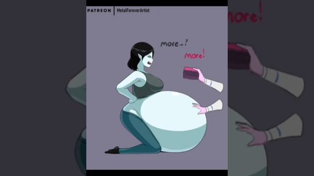 Marceline Snack Attack with sound_ by Metalforever [Stuffing_ burps]