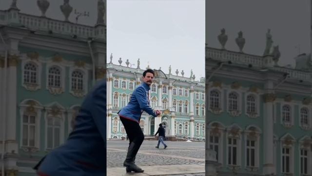 ТОТ САМЫЙ ТАНЕЦ НА ДВОРЦОВОЙ (перезалив #рекомендации