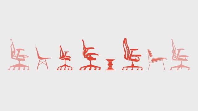 Настройки кресла Aeron на русском языке