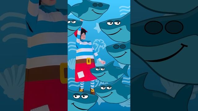 Акуленок туру-ру. Baby shark. Смешное видео для детей #funny #детскиепесни #мультикидлядетей