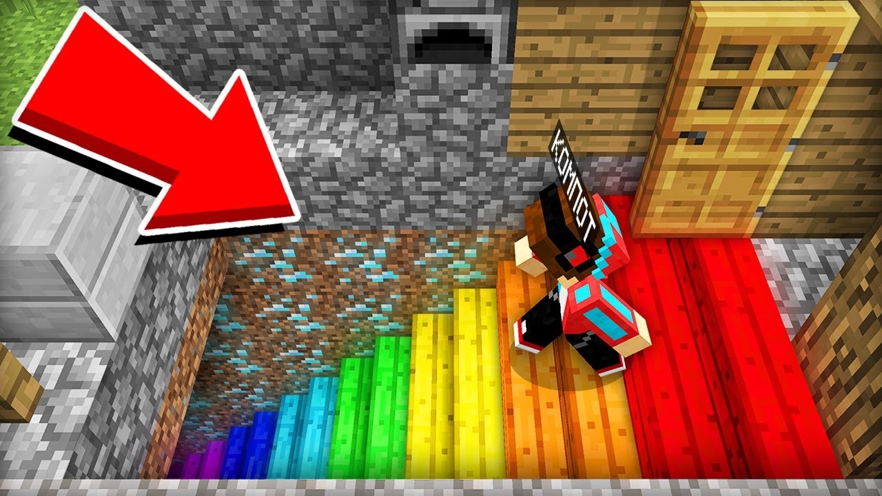 📹 КУДА ВЕДЁТ ЭТА РАДУЖНАЯ ЛЕСТНИЦА ПОД МОИМ ДОМОМ В МАЙНКРАФТ | Компот Minecraft