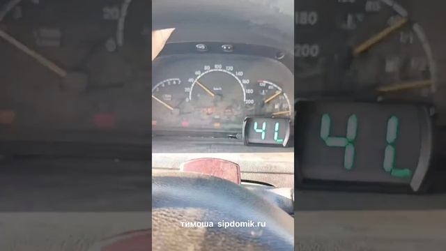 Купил gps спидометр. классный