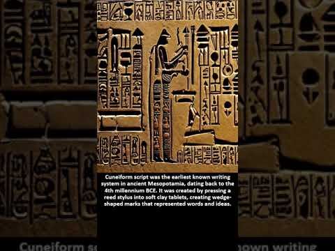 Cuneiform Script The Ancient Writing System of Mesopotamia