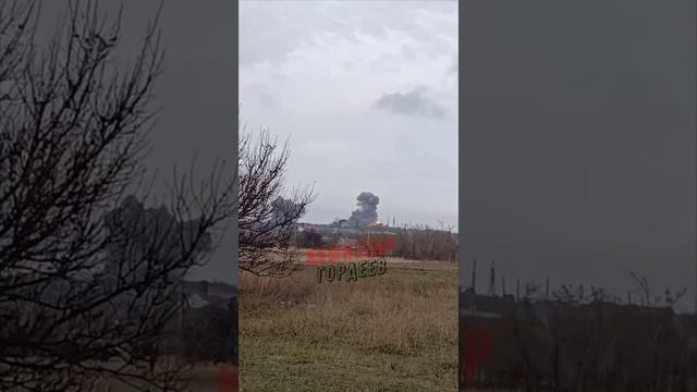 Кадры прилета ФАБа по позициям укробоевиков в Донецкой области.