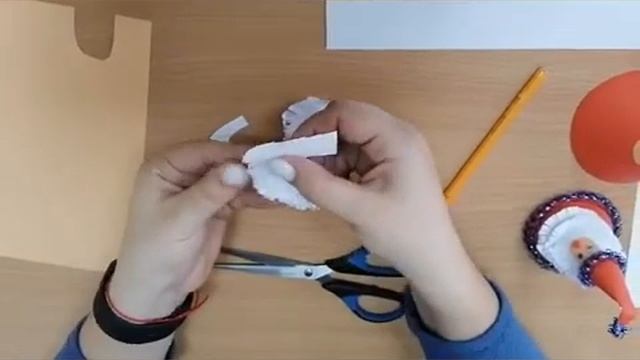 Мастер-класс _Новогодний Дед Мороз_ Автор_ Мария Александровна Мендалёва