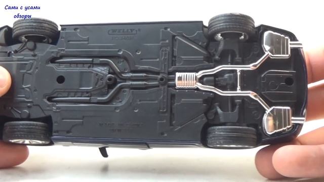 Обзор масштабной модели BMW 535i в масштабе 1/24 от Welly