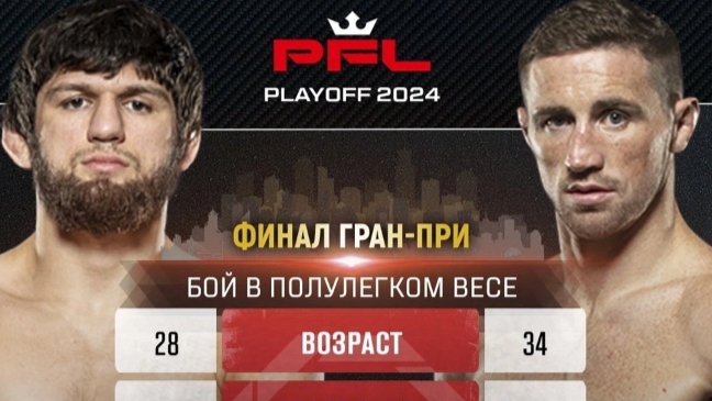 Тимур Хизриев - Брендан Лонейн PFL 10 Бой