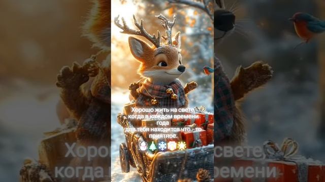 Хорошо жить на свете, когда в каждом времени года 
для тебя находится что - то приятное.
☃️🎄❄️🎁🌟#