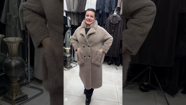 МАТЬ ЧЕССИ💃ПРИМЕРКА ЭКО-ШУБКИ