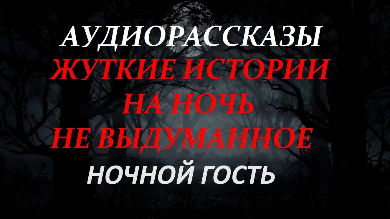 СТРАШНЫЕ РАССКАЗЫ НА НОЧЬ-НОЧНОЙ ГОСТЬ