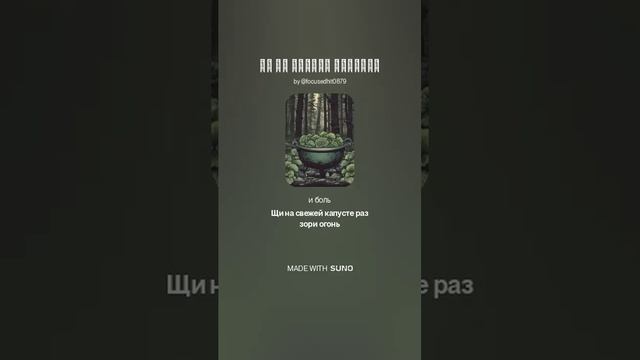 Щи на свежей капусте. Сила и сталь.