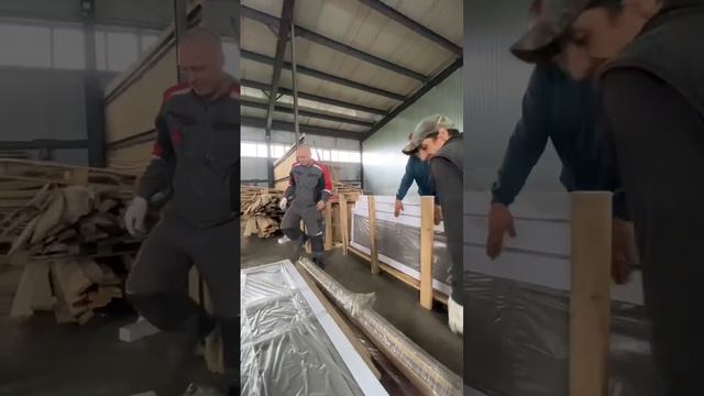 Мы очень ответственно подходим к этапу упаковки груза.