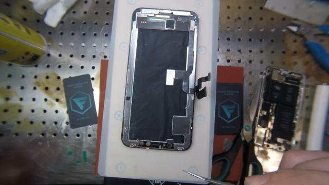 Как правильно снимать рамку и срезать стекло в iPhone x, replecment frame iPhone x , Change glass x
