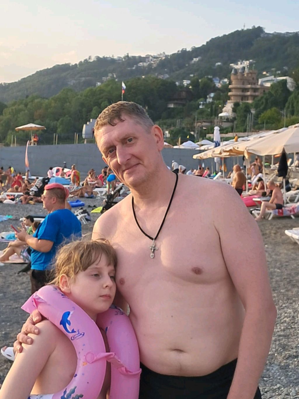 Лиза и папа Сергей